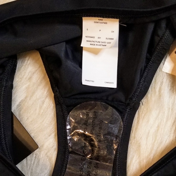 NIKE 6:1 Heather Stripe Crossback Tankini 2-Piece - Picture 11 of 14